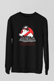 Ghostbusters Hayalet Avcıları Siyah Unisex Sweatshirt