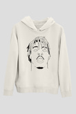 Ghostemane Baskılı Unisex Siyah Hoodie