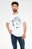 Ghostemane Baskılı Unisex Siyah Tişört - Tshirt