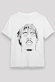 Ghostemane Baskılı Unisex Siyah Tişört - Tshirt