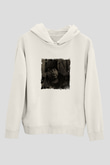 Ghostface Killah Baskılı Unisex Beyaz Kapüşonlu Sweatshirt