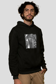 Ghostface Killah Baskılı Unisex Siyah Hoodie