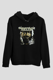 Ghostface Killah Siyah Unisex Kapüşonlu Sweatshirt