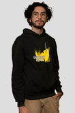 Ghostface Killah Siyah Unisex Kapüşonlu Sweatshirt