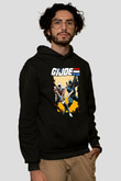 GI JOE Siyah Unisex Hoodie