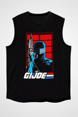 GI JOE Siyah Unisex  Kolsuz Tişört