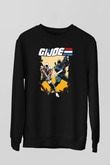 GI JOE Siyah Unisex  Sweatshirt