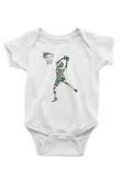 Giannis Antetokounpma Baskılı Beyaz Unisex Bebek Body - Zıbın