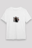 Giannis Antetokounpma Baskılı Unisex Beyaz Tişört - Tshirt