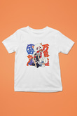 Gintama Baskılı Beyaz Unisex Beyaz Çocuk Tişört - Tshirt