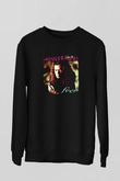 Glenn Hughes Baskılı Unisex Siyah Sweatshirt