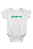 Gloryhammer Baskılı Beyaz Unisex Bebek Body - Zıbın