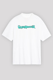 Gloryhammer Baskılı Beyaz Unisex Oversize Tişört - Tshirt