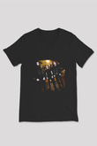 Goatwhore Baskılı Unisex Siyah V Yaka Tişört