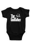 Godfather Baskılı Siyah Bebek Body - Zıbın