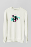 Godfather Beyaz Unisex Sweatshirt