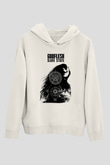Godflesh Beyaz Unisex Kapşonlu Sweatshirt