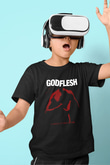 Godflesh Siyah Unisex Çocuk Tişört