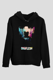 Godflesh Siyah Unisex Hoodie