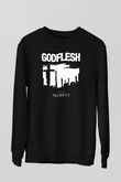 Godflesh Siyah Unisex Sweatshirt