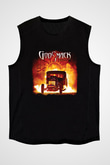 Godsmack Baskılı Unisex Siyah Kolsuz Tişört