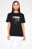 Godsmack Baskılı Unisex Siyah Tişört