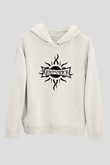 Godsmack Beyaz Unisex Kapşonlu Sweatshirt