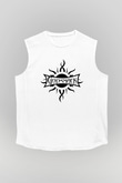 Godsmack Beyaz Unisex Kolsuz Tişört