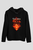 Godsmack Siyah Unisex Hoodie