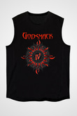 Godsmack Siyah Unisex Kolsuz Tişört