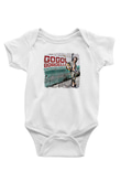 Gogol Bordello Baskılı Unisex Beyaz Bebek Body - Zıbın