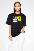 Gogol Bordello Siyah Unisex Oversize Tişört T-Shirt