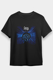 Gojira Baskılı Unisex Siyah Tişört