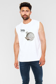 Gojira Beyaz Unisex Kolsuz Tişört