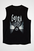 Gojira Siyah Unisex Kolsuz Tişört