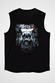 Gojira Siyah Unisex Kolsuz Tişört