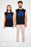 Gojira Siyah Unisex Kolsuz Tişört