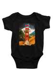 Golden Gate Bridge Siyah Bebek Body - Zıbın