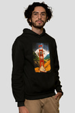 Golden Gate Bridge Siyah Unisex Hoodie
