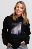 Golden Gate Bridge Siyah Unisex Hoodie