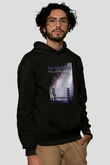 Golden Gate Bridge Siyah Unisex Hoodie