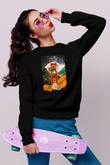 Golden Gate Bridge Siyah Unisex Sweatshirt