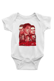 Goodfellas Baskılı Beyaz Unisex Bebek Body - Zıbın