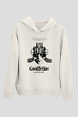 Goodfellas Baskılı Beyaz Unisex Hoodie
