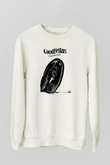 Goodfellas Baskılı Beyaz Unisex Sweatshirt