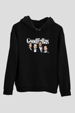 Goodfellas Baskılı Unisex Siyah Hoodie