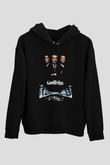 Goodfellas Baskılı Unisex Siyah Hoodie