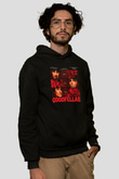 Goodfellas Baskılı Unisex Siyah Hoodie