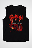 Goodfellas Baskılı Unisex Siyah Kolsuz Tişört - Tshirt