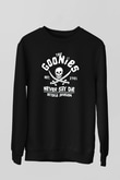 Goonies Siyah Unisex Sweatshirt